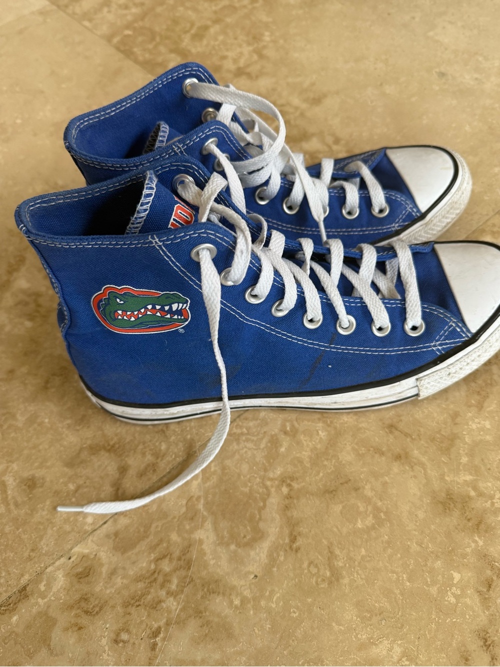 Converse University of Florida Royal Blue High-Top Sneakers with White Trim